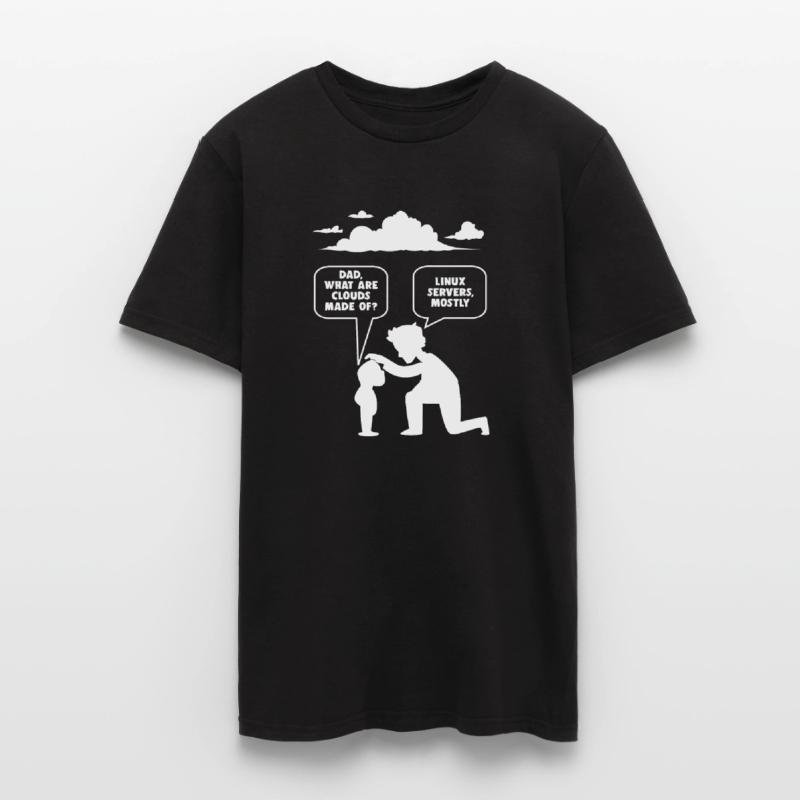 Linux software developer computer programmer Men's T-Shirt