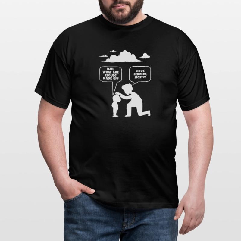 Linux software developer computer programmer Men's T-Shirt