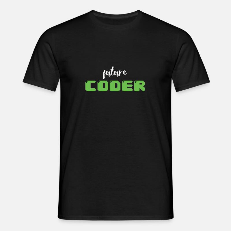 Future Coder Nerdy Programming - Men's T-Shirt - black