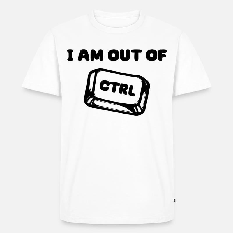 Softwareentwickler Developer Statement Code Debug - Männer Premium Bio T-Shirt - Weiß