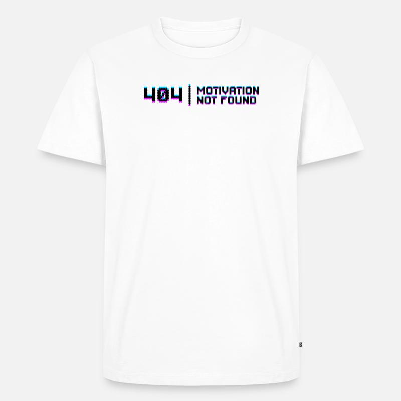 Bugfixing Scripting Dev Computerfreak Developer - Men's Premium Organic T-Shirt - white