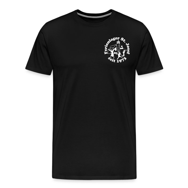 Logo Gif weiss 120dpi 2000px - Männer Premium T-Shirt
