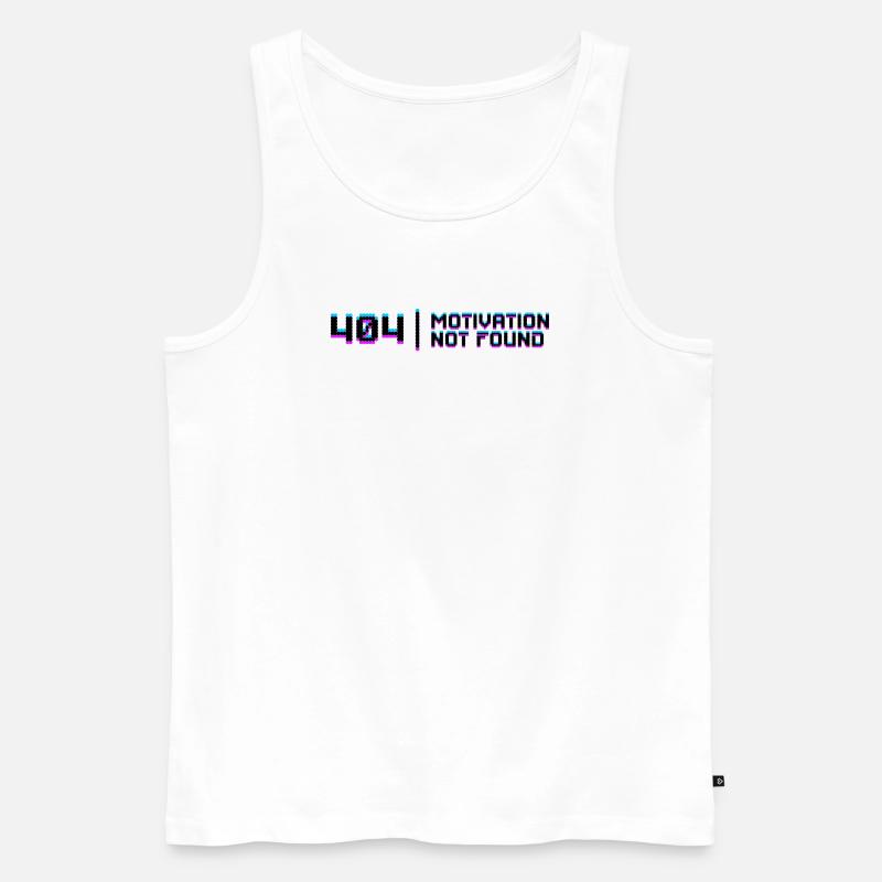 Bugfixing Skripting Dev Computerfreak Developer - Männer Premium Bio Tank Top - Weiß