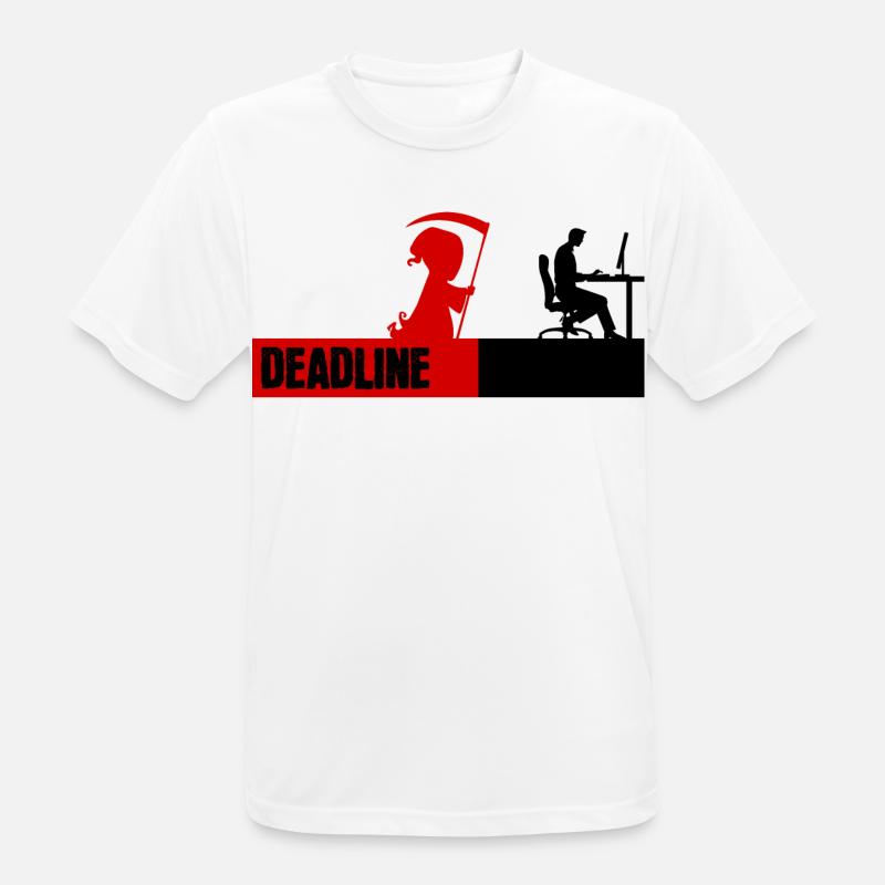 Bugfixing Skripting Dev Computerfreak Developer - Männer T-Shirt atmungsaktiv - Weiß
