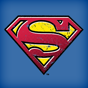T-shirt DC Comics Noir Taille XL - Motif Batman Superman, Occasion En Excellent état
