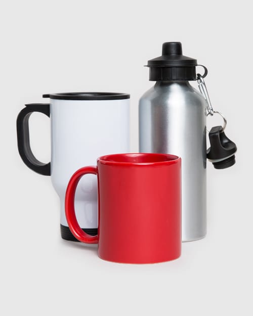 Bouteilles et Tasses