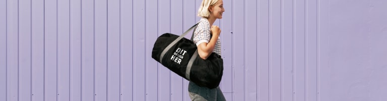 Få trykket en individuell sportsbag