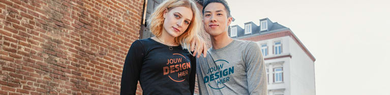 Langarmshirts bedrucken mit Designs, Text oder Fotos