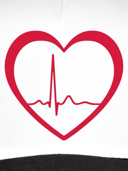 Heartbeat ECG Line Medical Pulse Wave Icon Vector