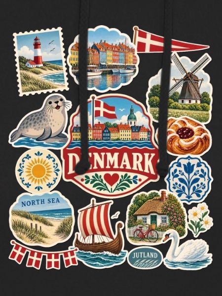 Dänemark Reisesticker