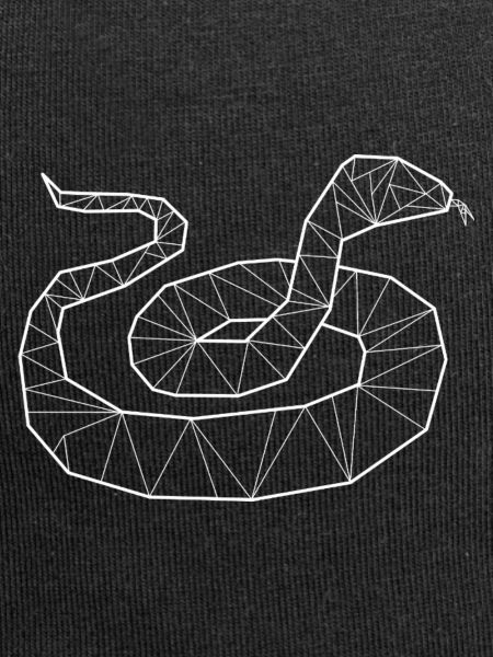Geometrische Python Würgeschlange