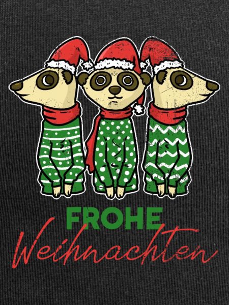 Wackere Erdmännchen Weihnachtsmann