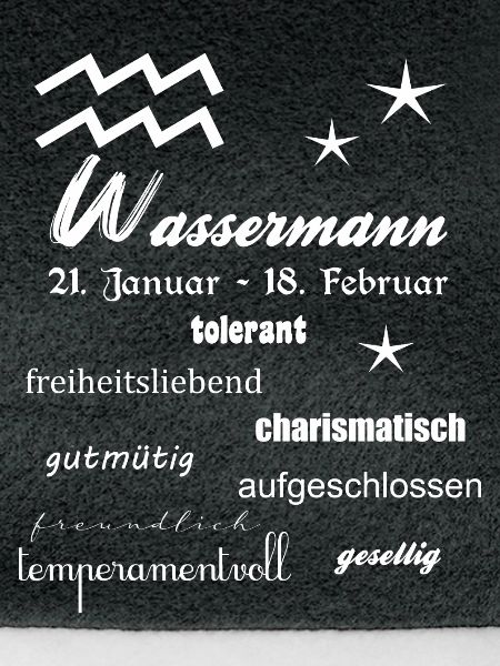 Wassermann Sternzeichen