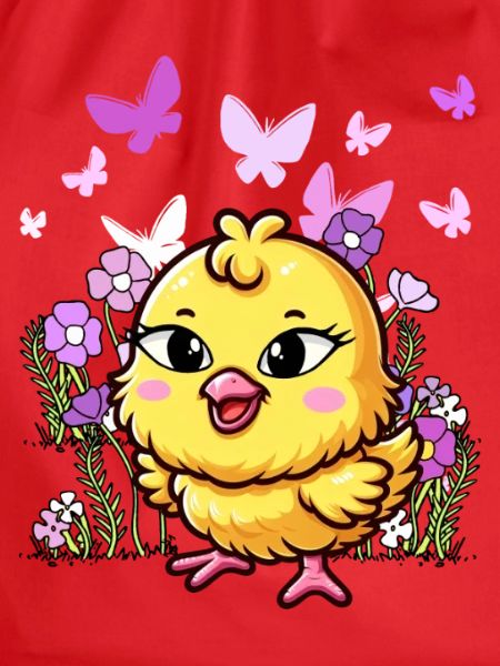 Küken Ostern Kind Kinder