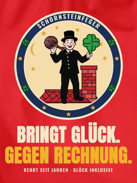 Schornsteinfeger – Glücksbringer Geschenk Neujahr