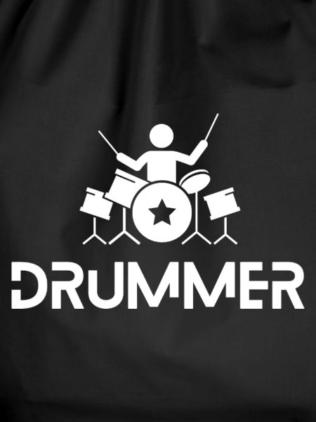 Drummer in action