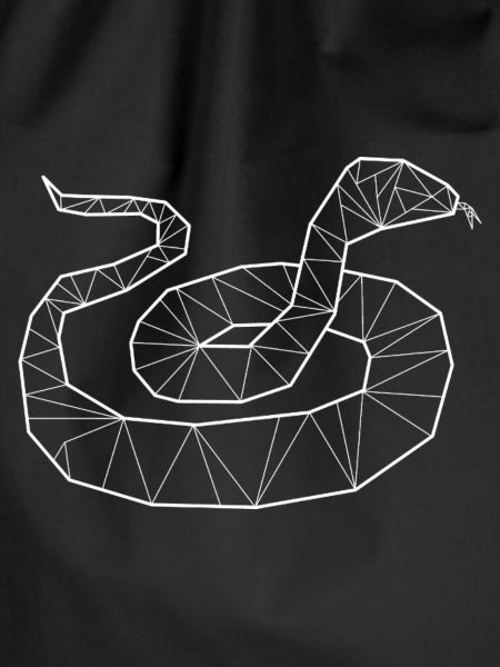 Geometrische Python Würgeschlange