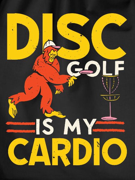 Scheibengolf ist mein Kardiotraining Freizeit-Werf