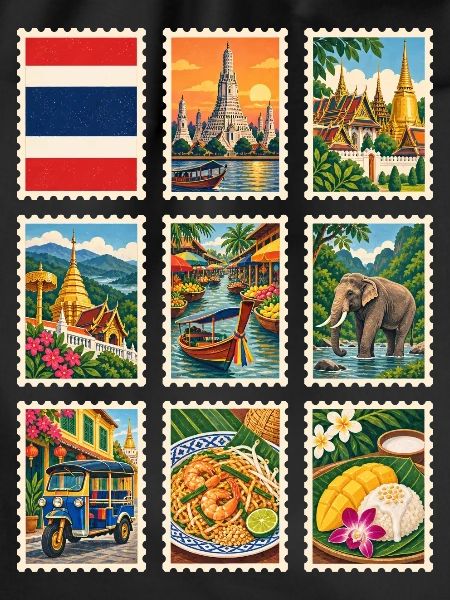 Thailand Briefmarken