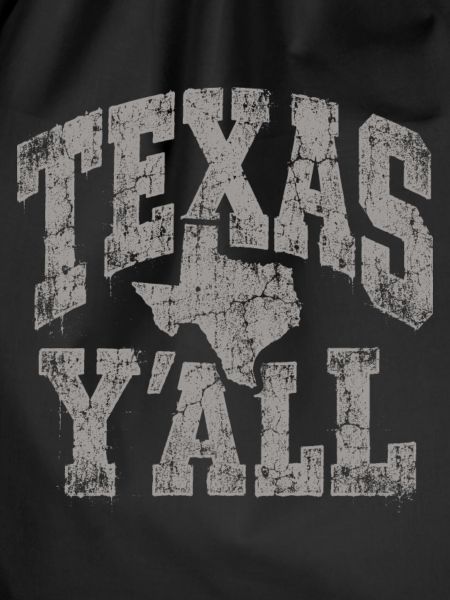 Texas Yall Distressed State Tee