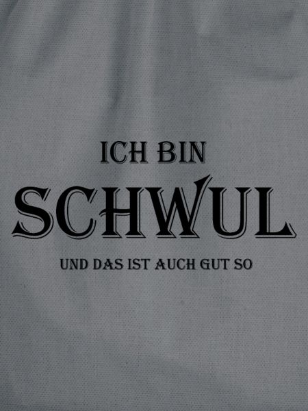 Ich bin schwul
