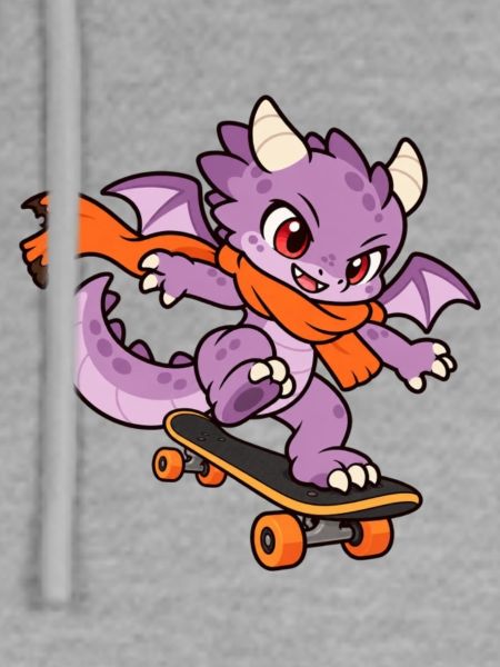 Tiny Wings Big Tricks – Skateboard-Drache