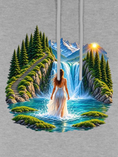 Magischer Wasserfall