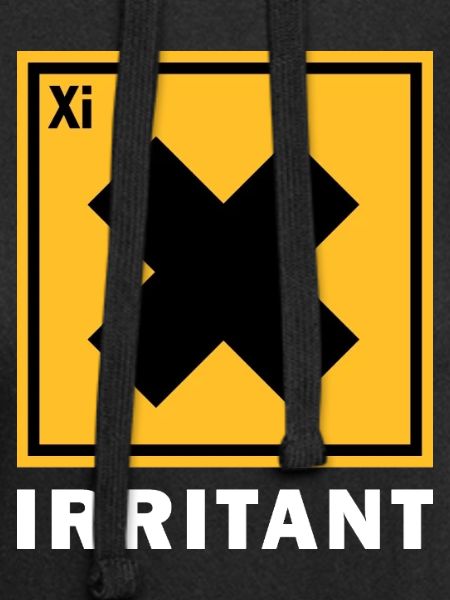 IRRITANT WARNING SIGN