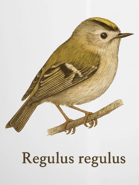 Wintergoldhähnchen – Regulus regulus