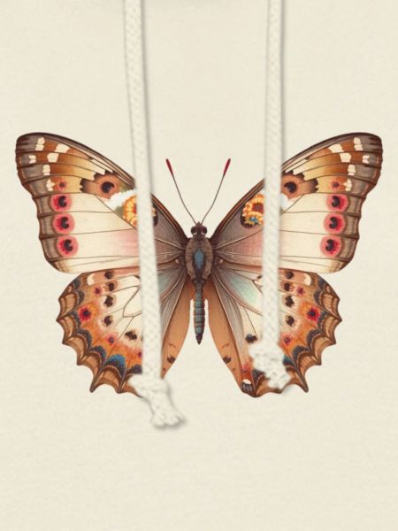 Brauner ätherischer Schmetterling