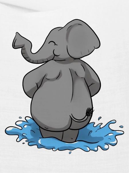 Elefant Wasser Elephant