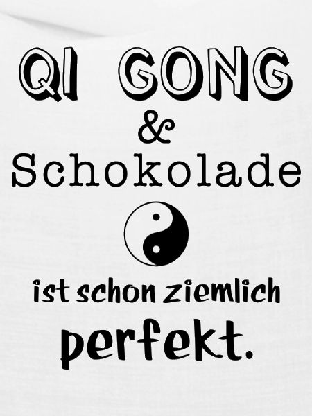 qi gong und schokolade