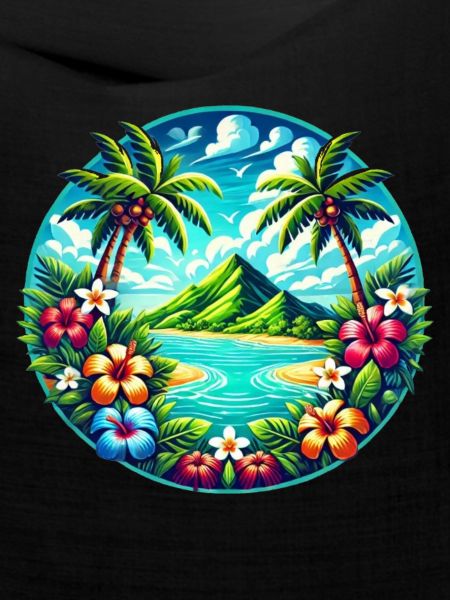 Karibische Insel Logo