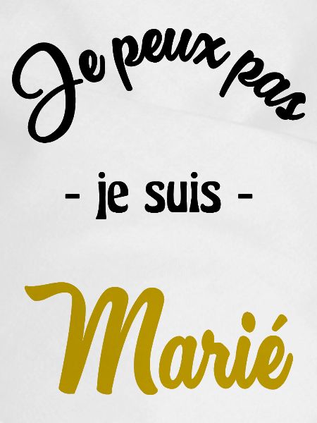JUST MARRIED. EVJF