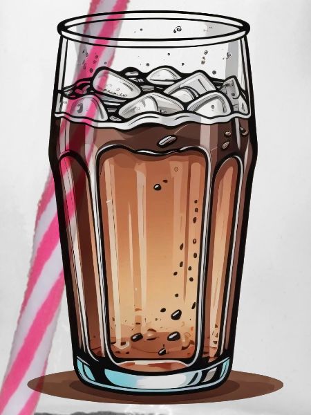 Cola-Glas