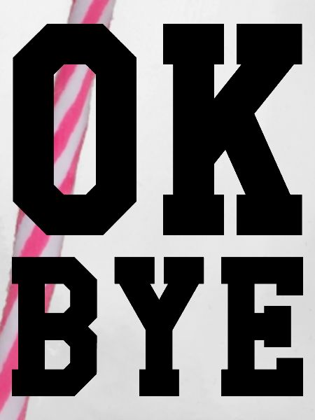 ok bye