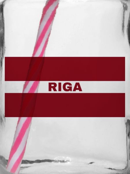 Riga en drapeau letton