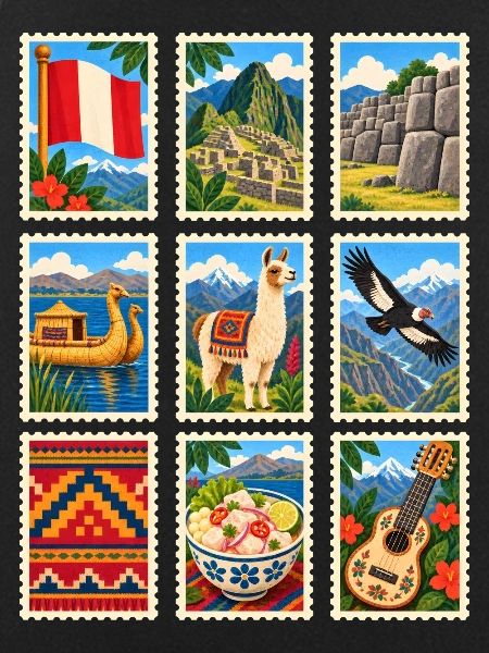 Peru Briefmarken