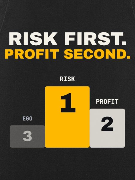 Risk first, Profit second – Trading Motivation