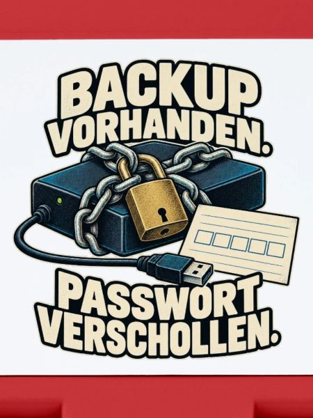 Backup Vorhanden Passwort Verschollen