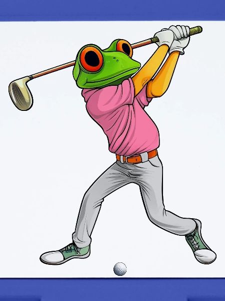 Golf Frosch