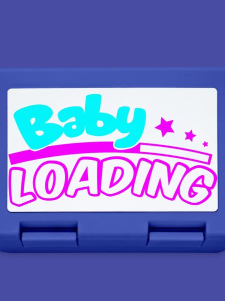 Baby Loading Neon Logo