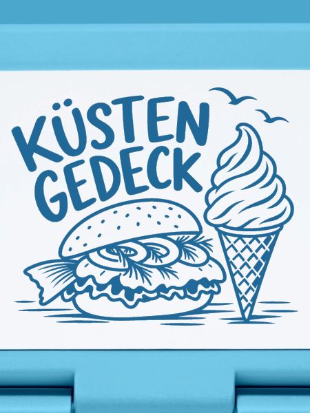 Küstengedeck – Fischbrötchen und Softeis