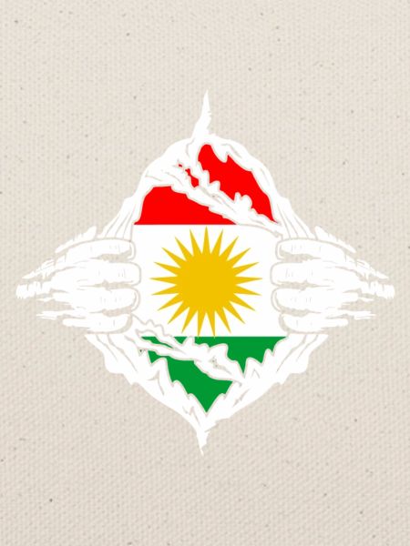 Kurdistan Kurde Flagge