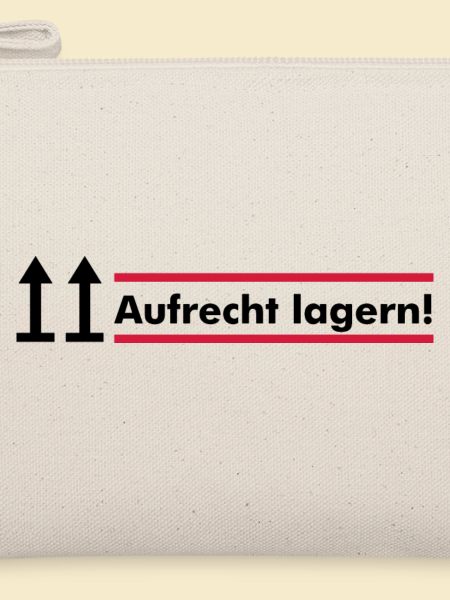 aufrecht lagern