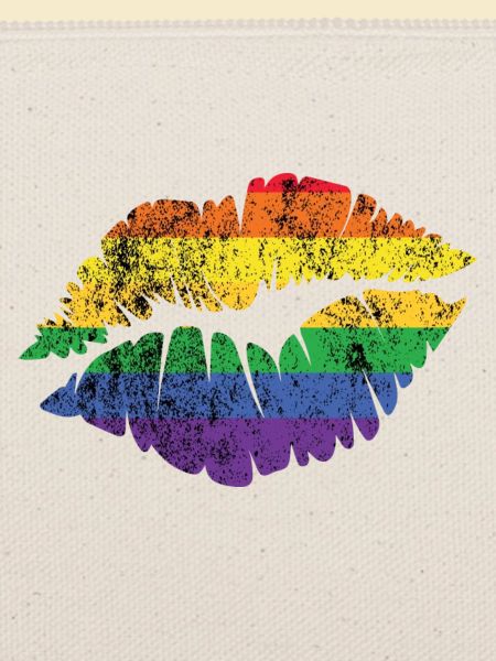 LGBT Rainbow Lips
