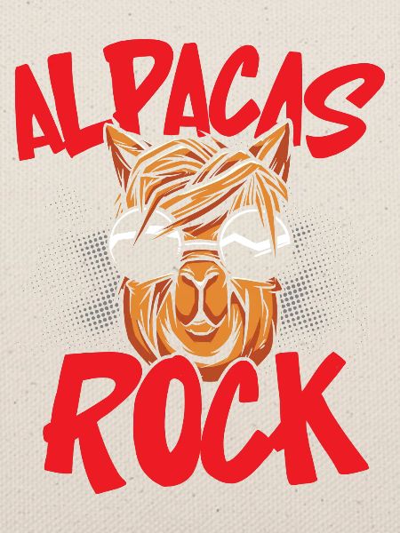 Alpakas rocken Llama Alpakaflüsterer Nutztier