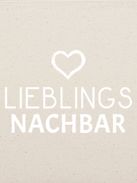 Lieblings Nachbar Herz Geschenk