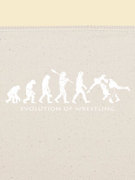 Wrestling Evolution Silhouette Wrestler Geschenk