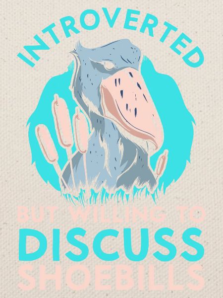 Introvertiert aber diskussionsfreudig Schuhschnabe